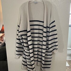 Oversized striped Cardigan